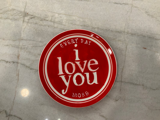 I Love You More Trinket tray