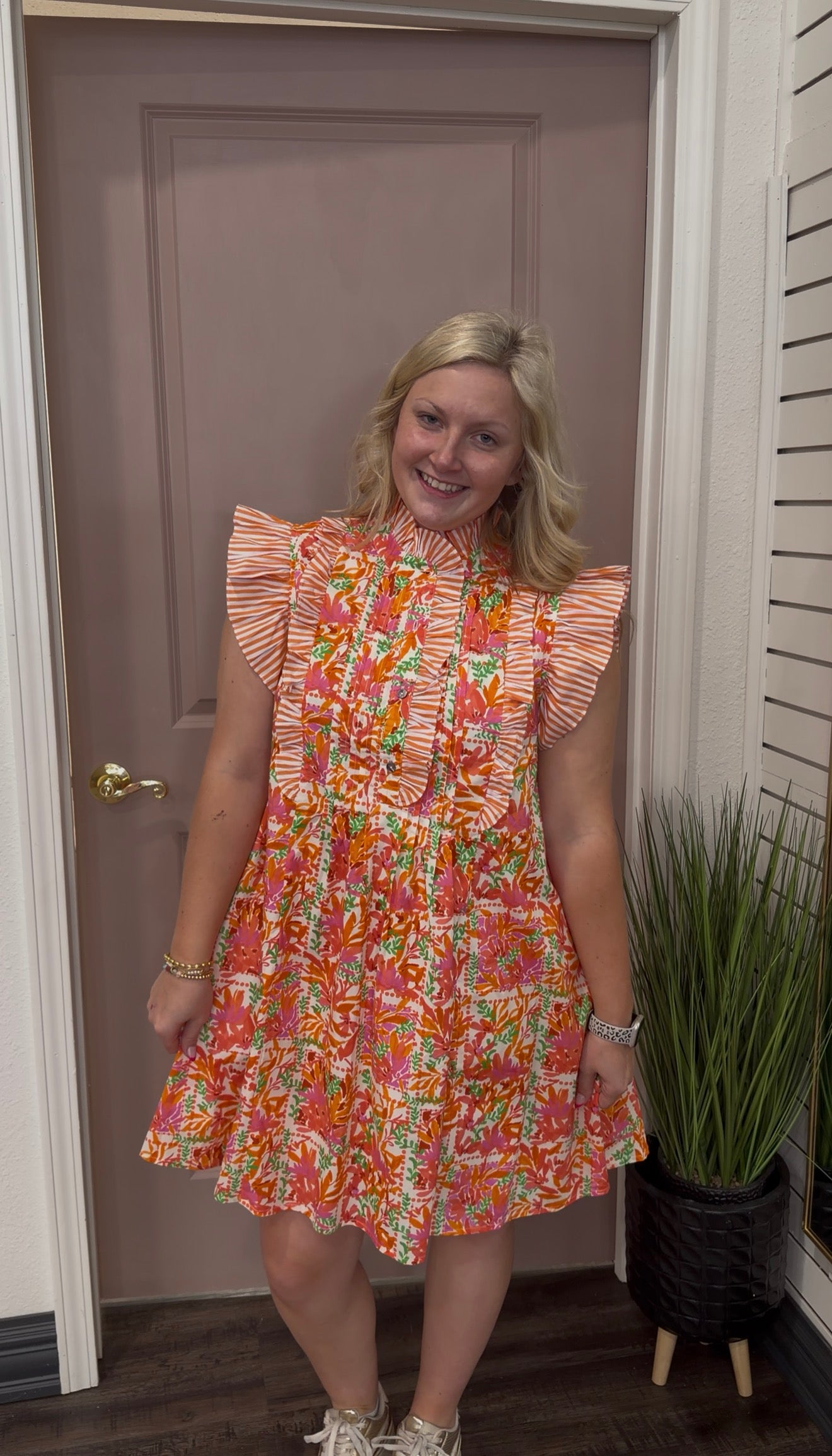 Front Porch Florals Dress