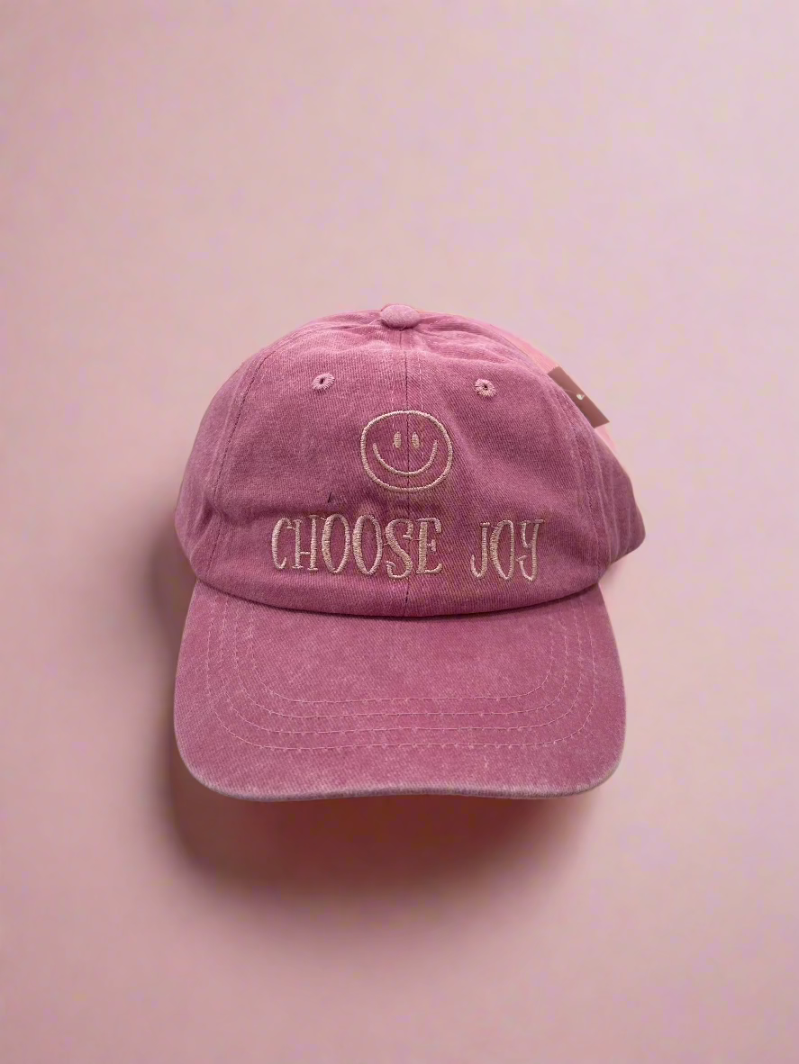 Choose Joy Pink Hat