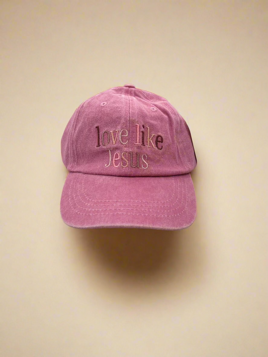 Love Like Jesus Pink Hat