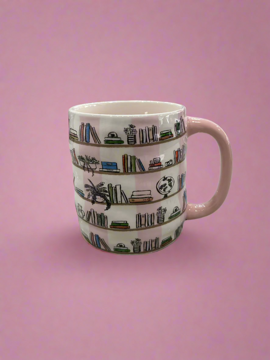 Book Mug Sweet Grace Candle