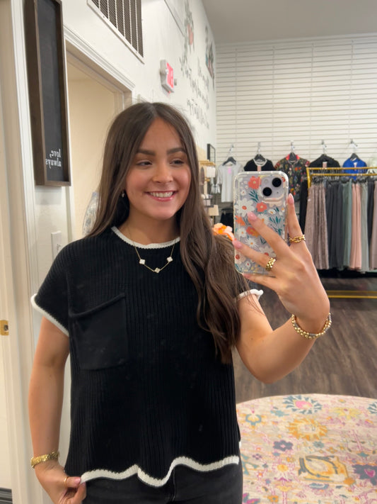 Cute Black Sweater