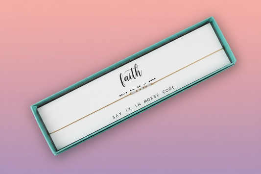 Faith Necklace - Dot & Dash