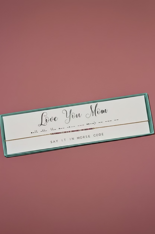 Love You Mom Necklace Dot & Dash
