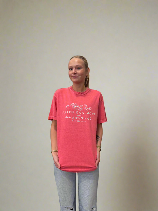 Faith Can Move Mountains Tee (117)