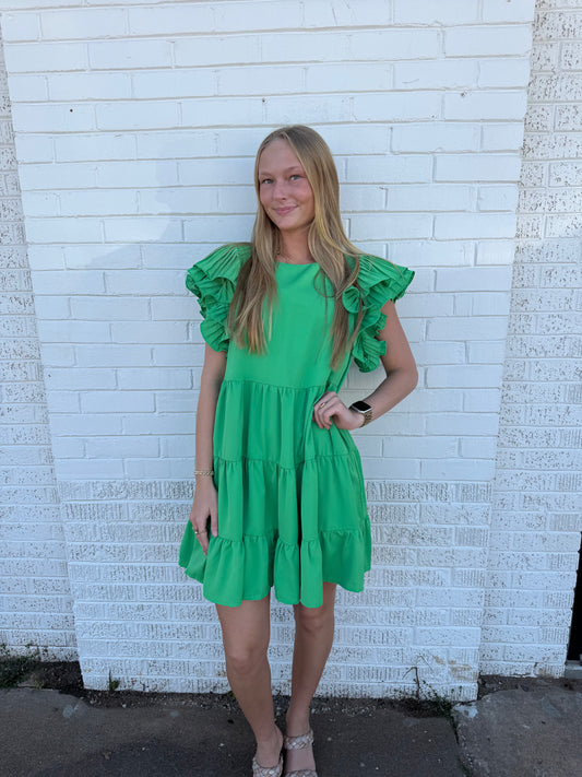 Evergreen Glow Dress