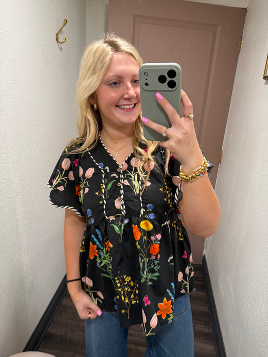 Evening Garden Blouse