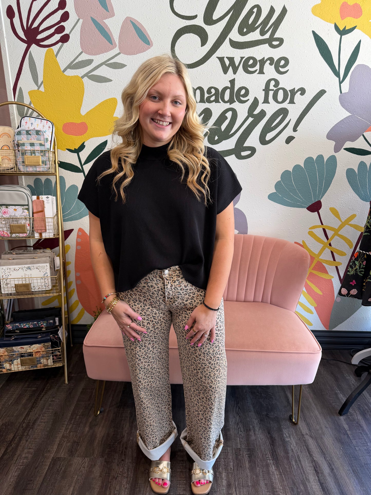 Kim Leopard Jeans (117)