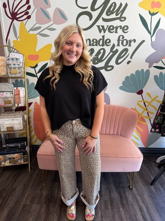 Kim Leopard Jeans (117)