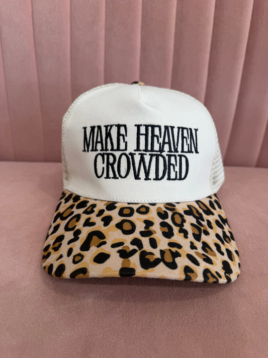 Make Heaven Crowded Cheetah Hat