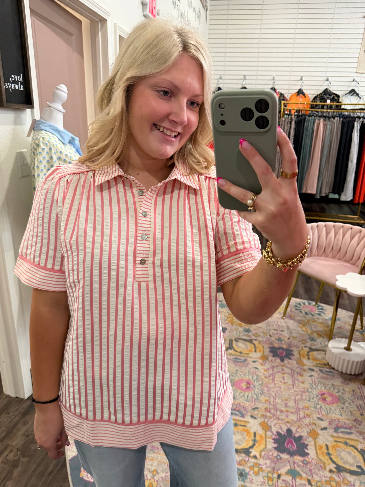 Sweet Confidence Collard Top