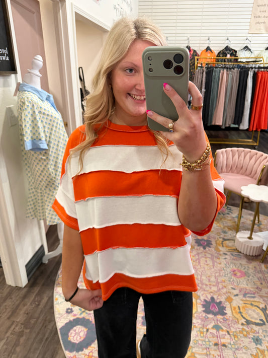 Golden Hour Stripe Top (117)