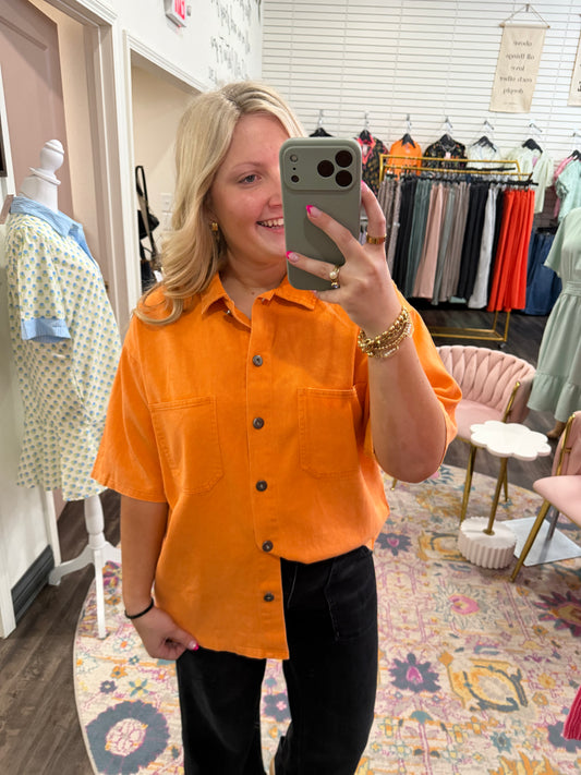 Golden Hour Oversized Shirt