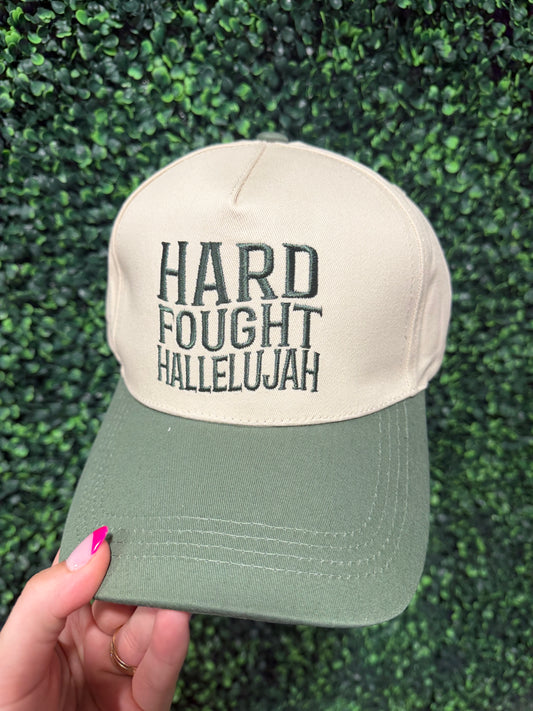 Hard Fought Hallelujah Hat - Forest