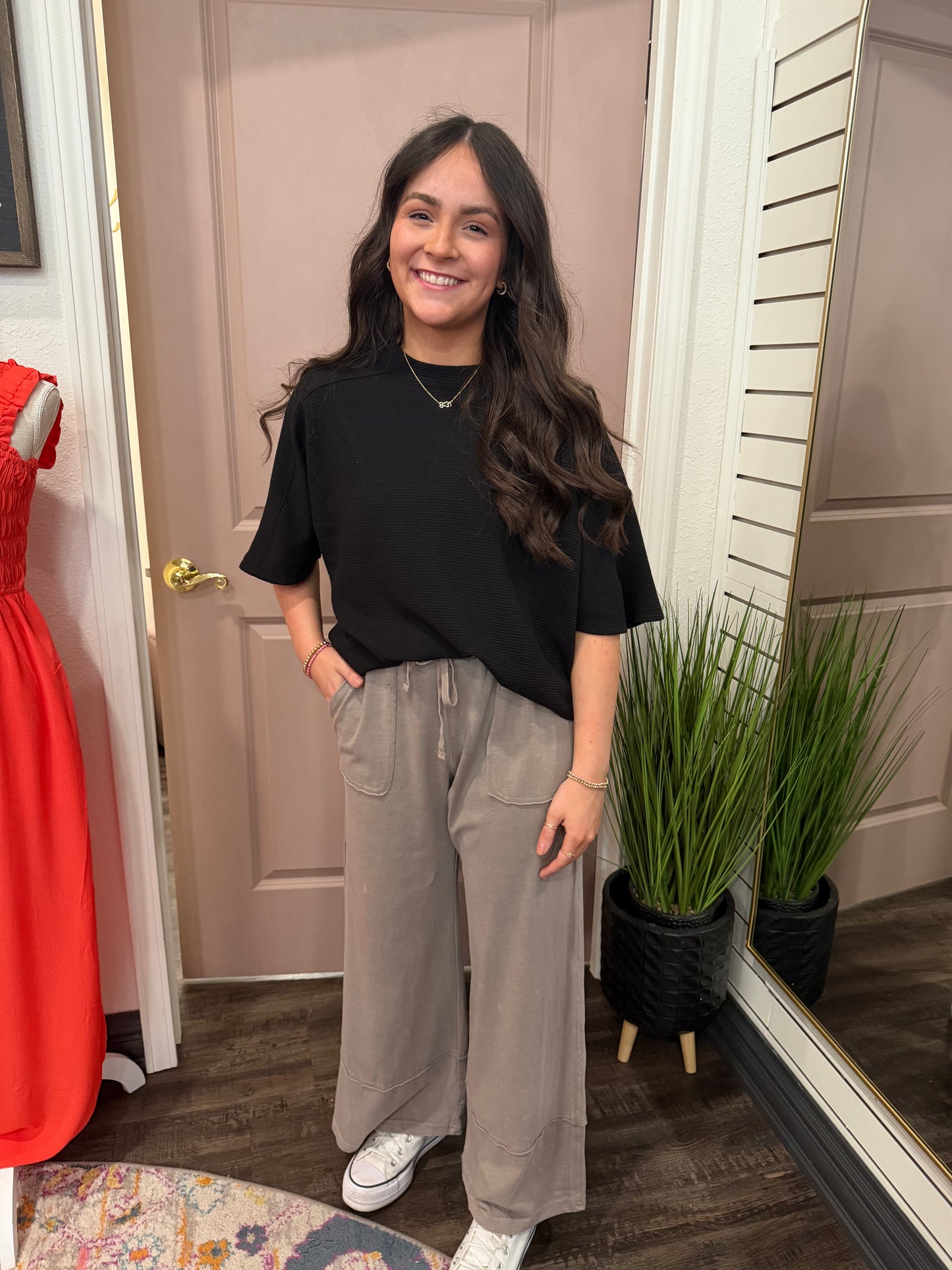 Mocha Cozy Pants (117)