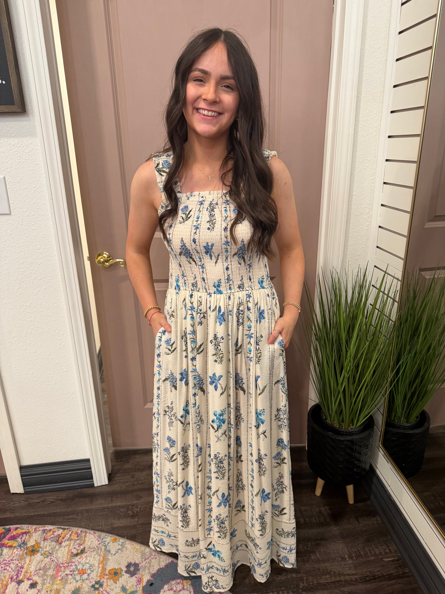 Seaside Grace Maxi Dress