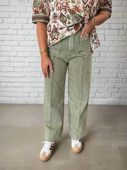 Olive You Jeans