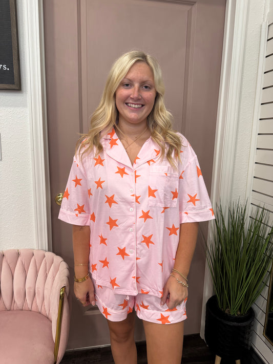 Sunset Stars PJ Set (117)