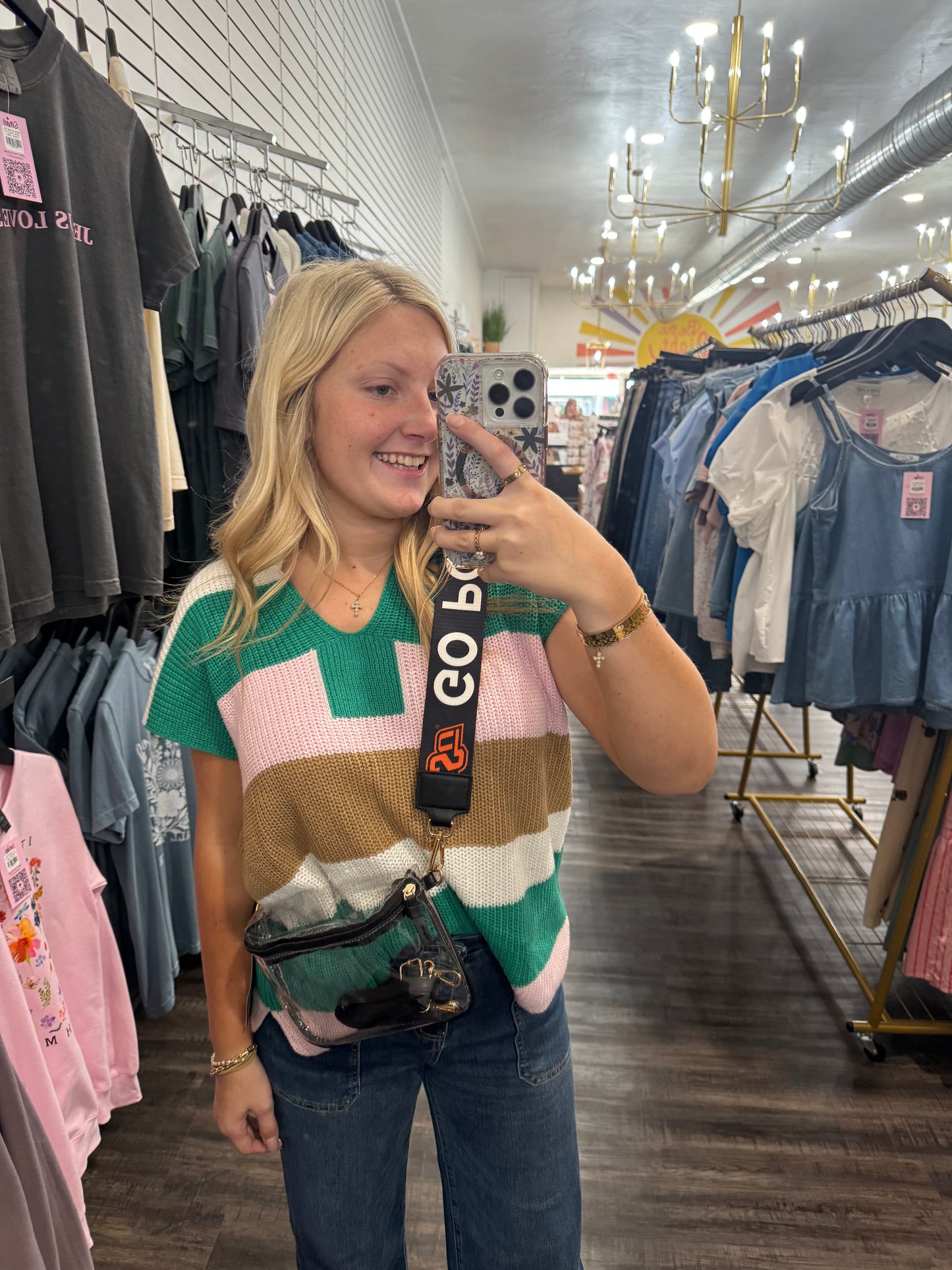 OSU Clear Belt Bag (117)