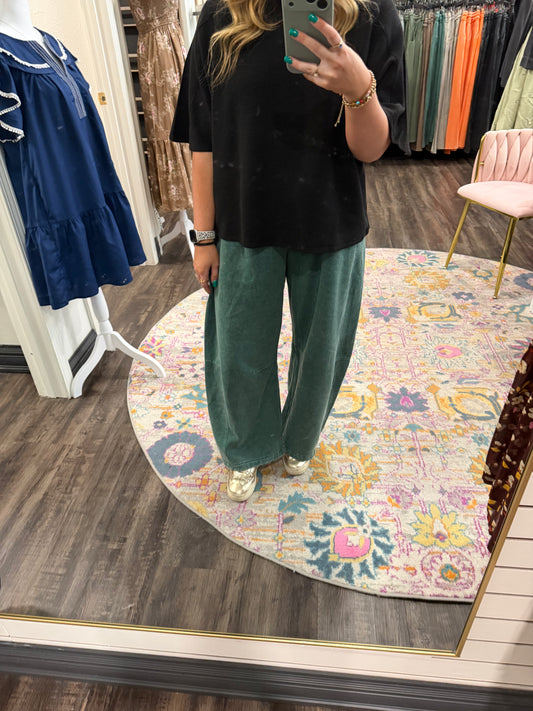 Dark Green Grove Pants (117)