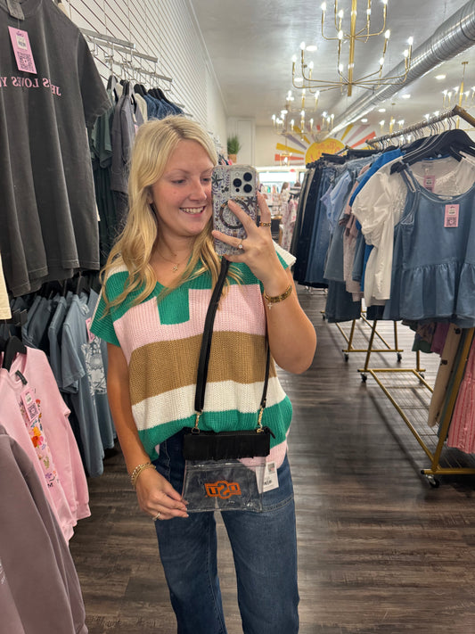 OSU Clear Crossbody Purse (117)
