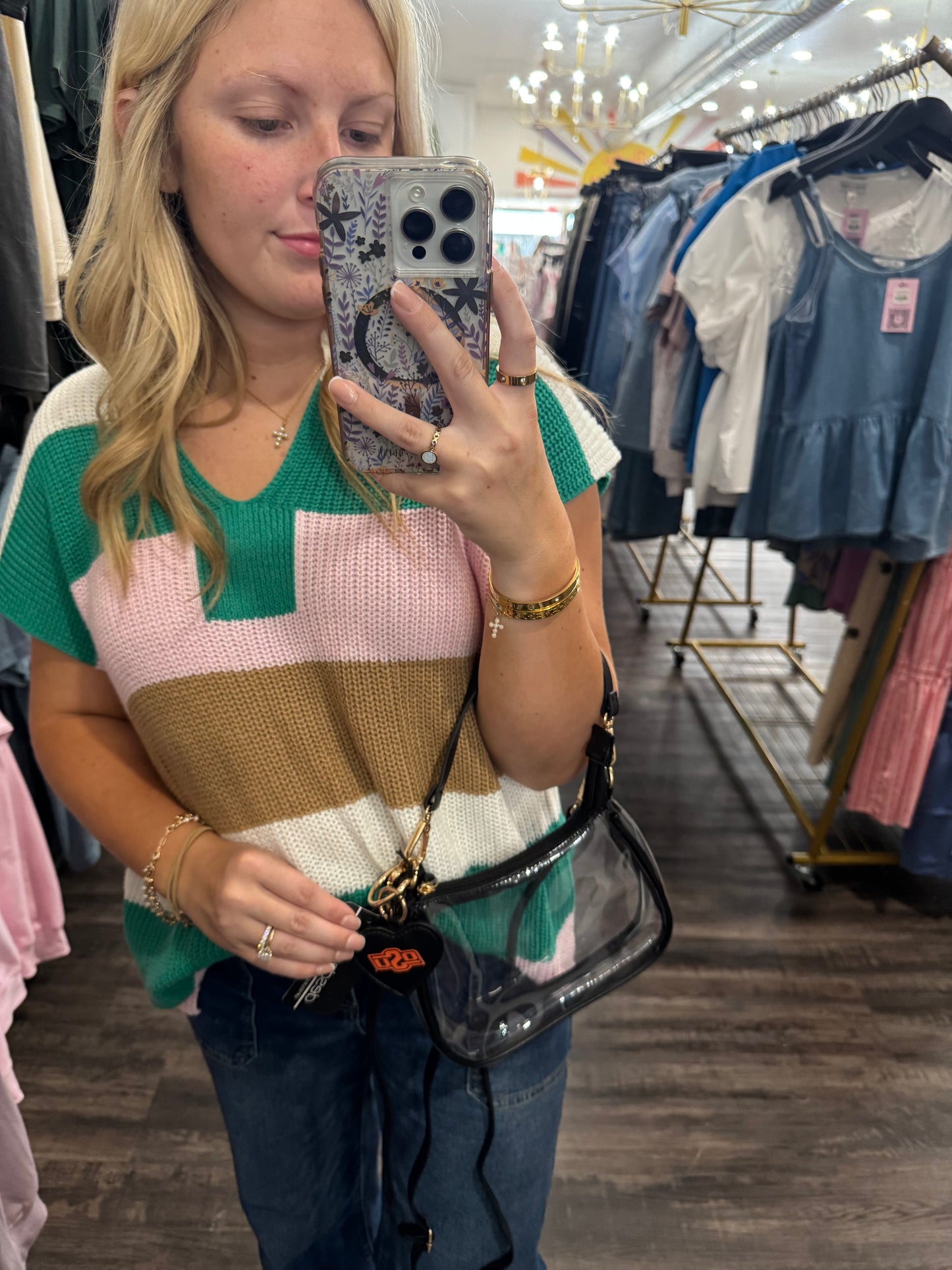 OSU Cowboys Clear Clara Purse (117)