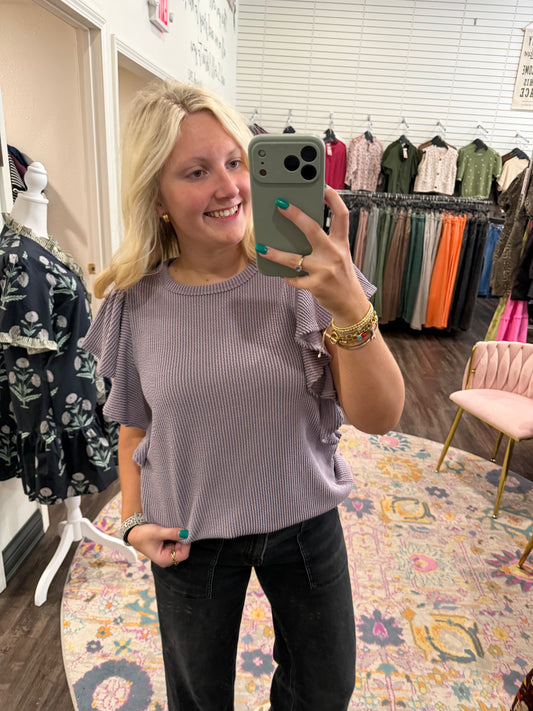 Lavender Faith Top (117)