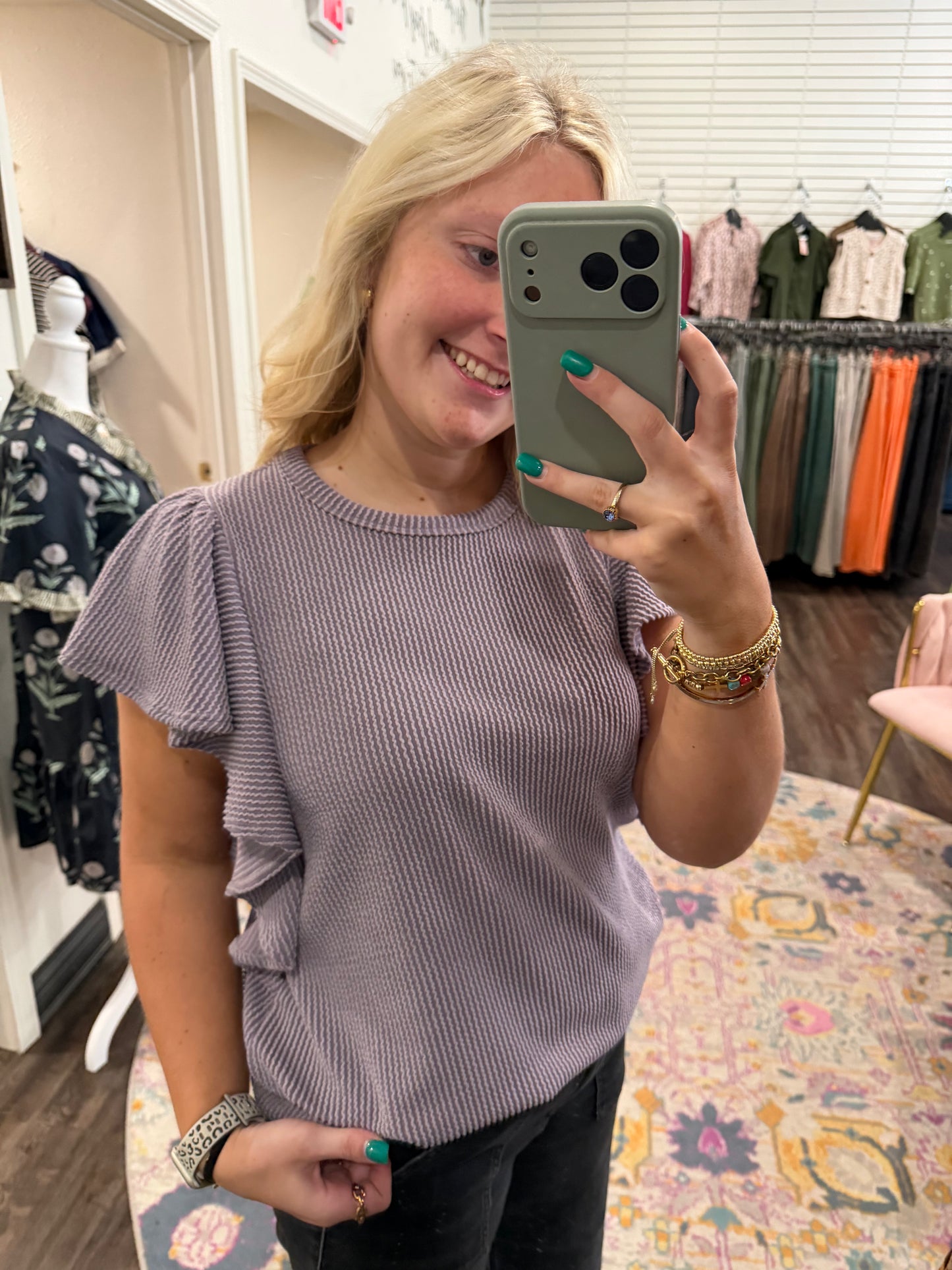 Lavender Faith Top (117)