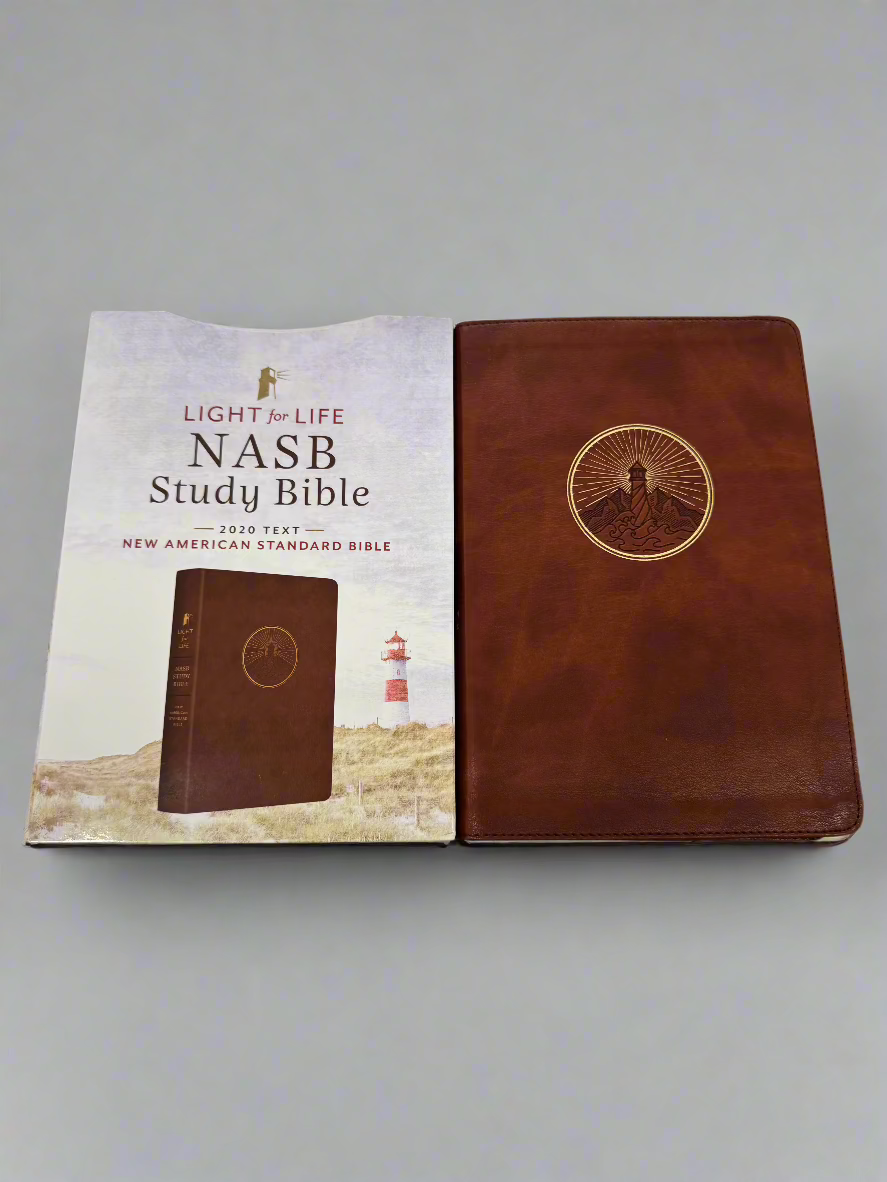 Light Of Life NASB Study Bible Brown