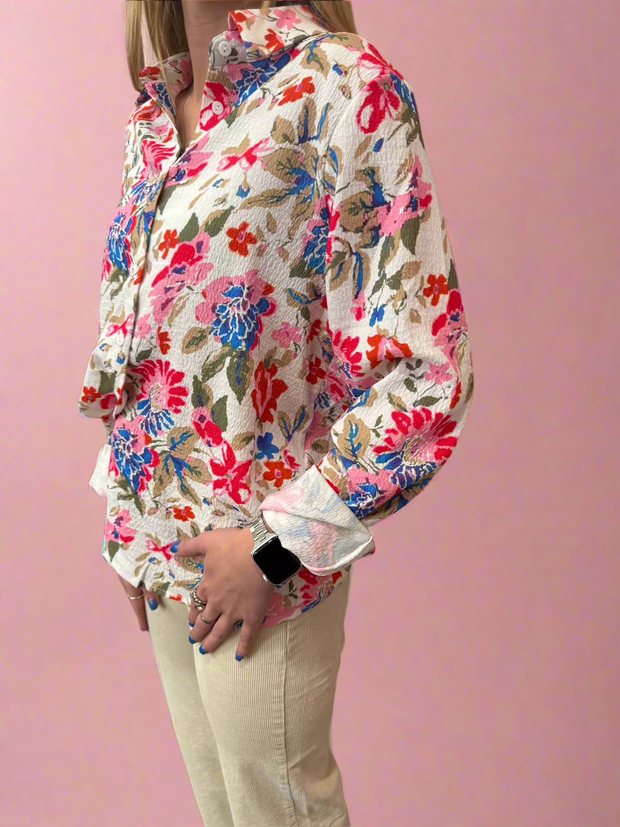 Radiant Love Button Up