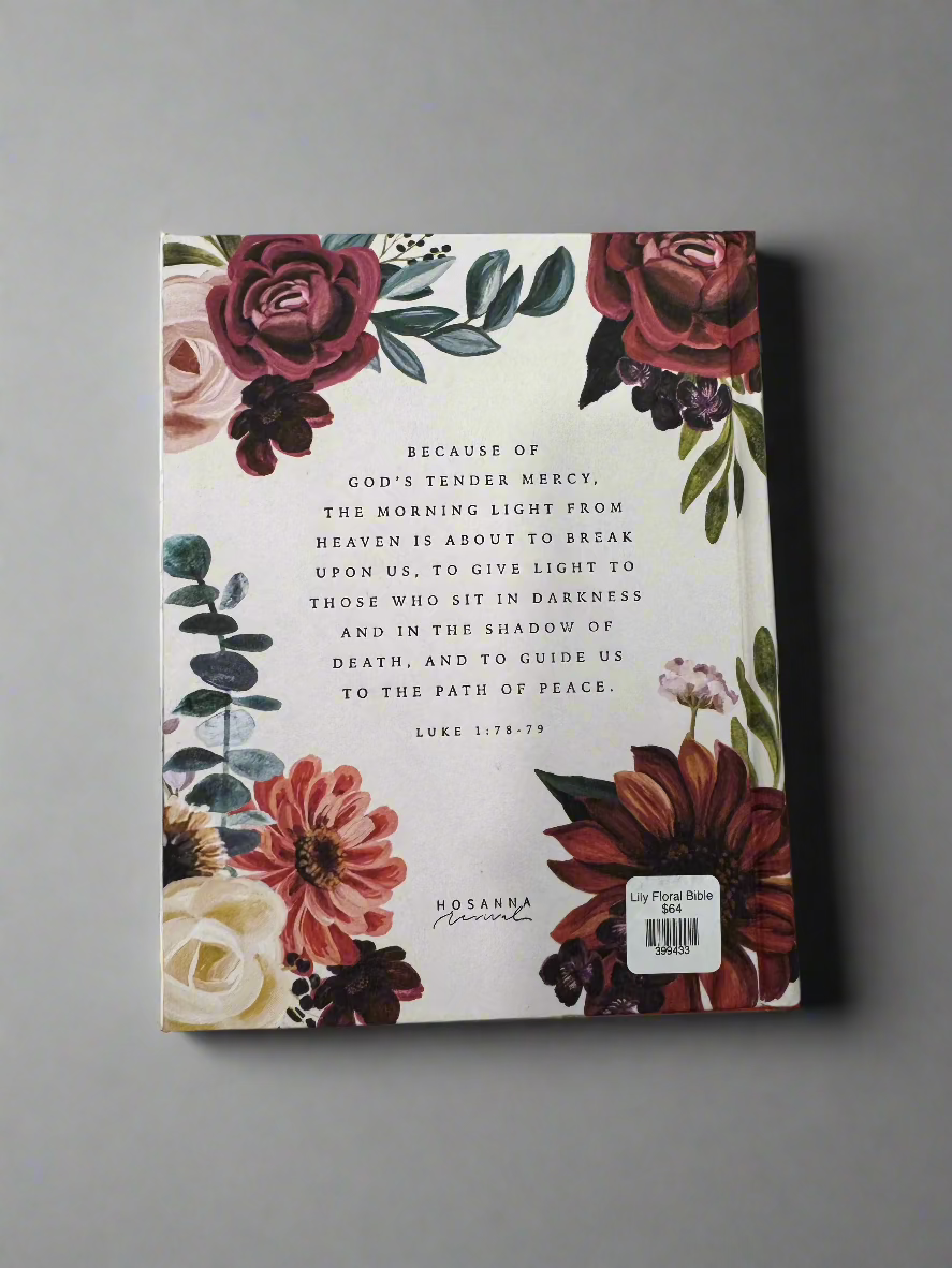 Lily Floral Bible