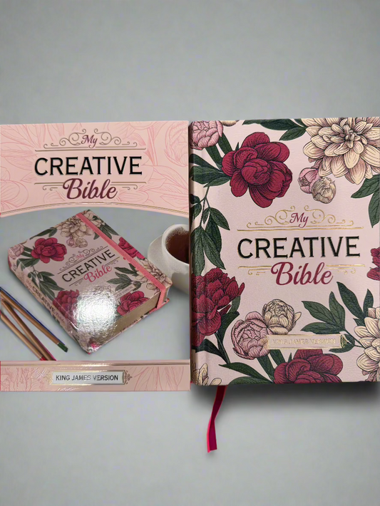 KJV My Creative Bible Pink Floral