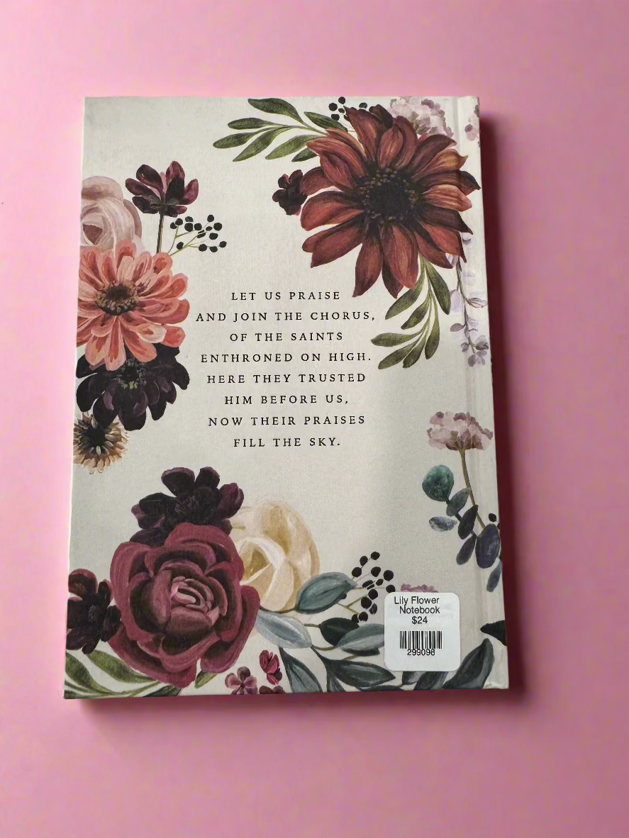 Lily Floral Notebook