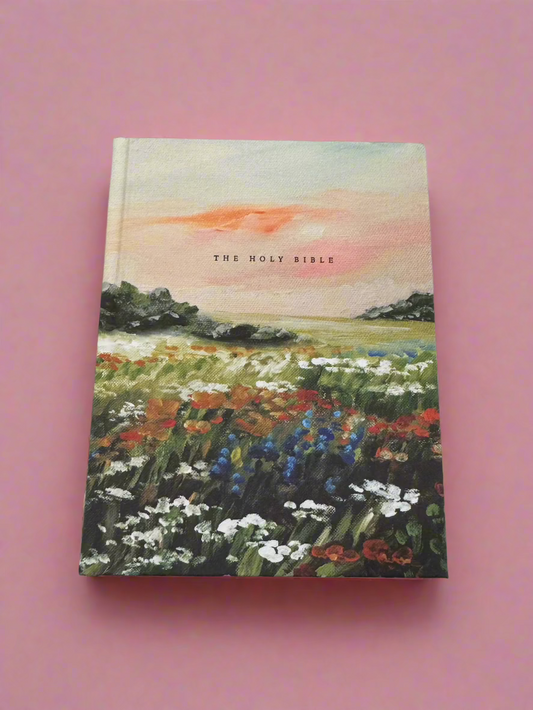 Grace Flower Field Bible