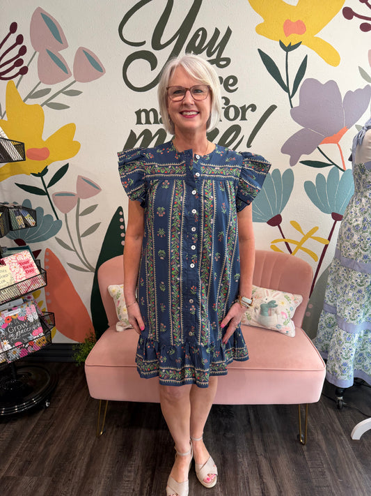 Midnight Garden Dress