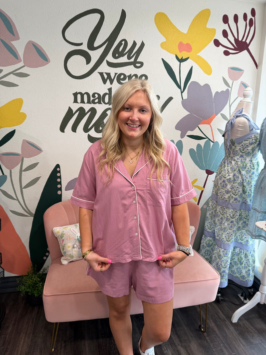 Simply Rest Mauve PJ Set (117)