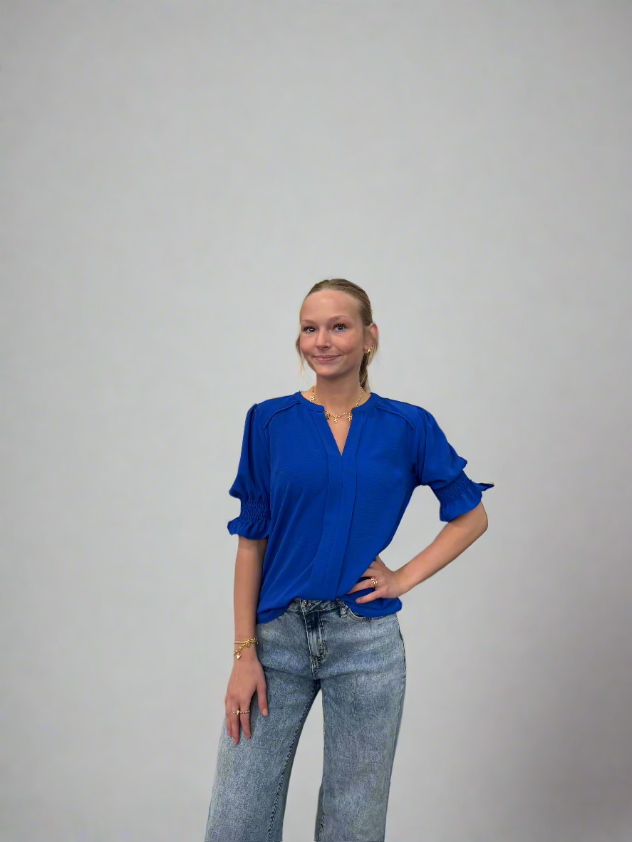 Essential Royal  Blue Top