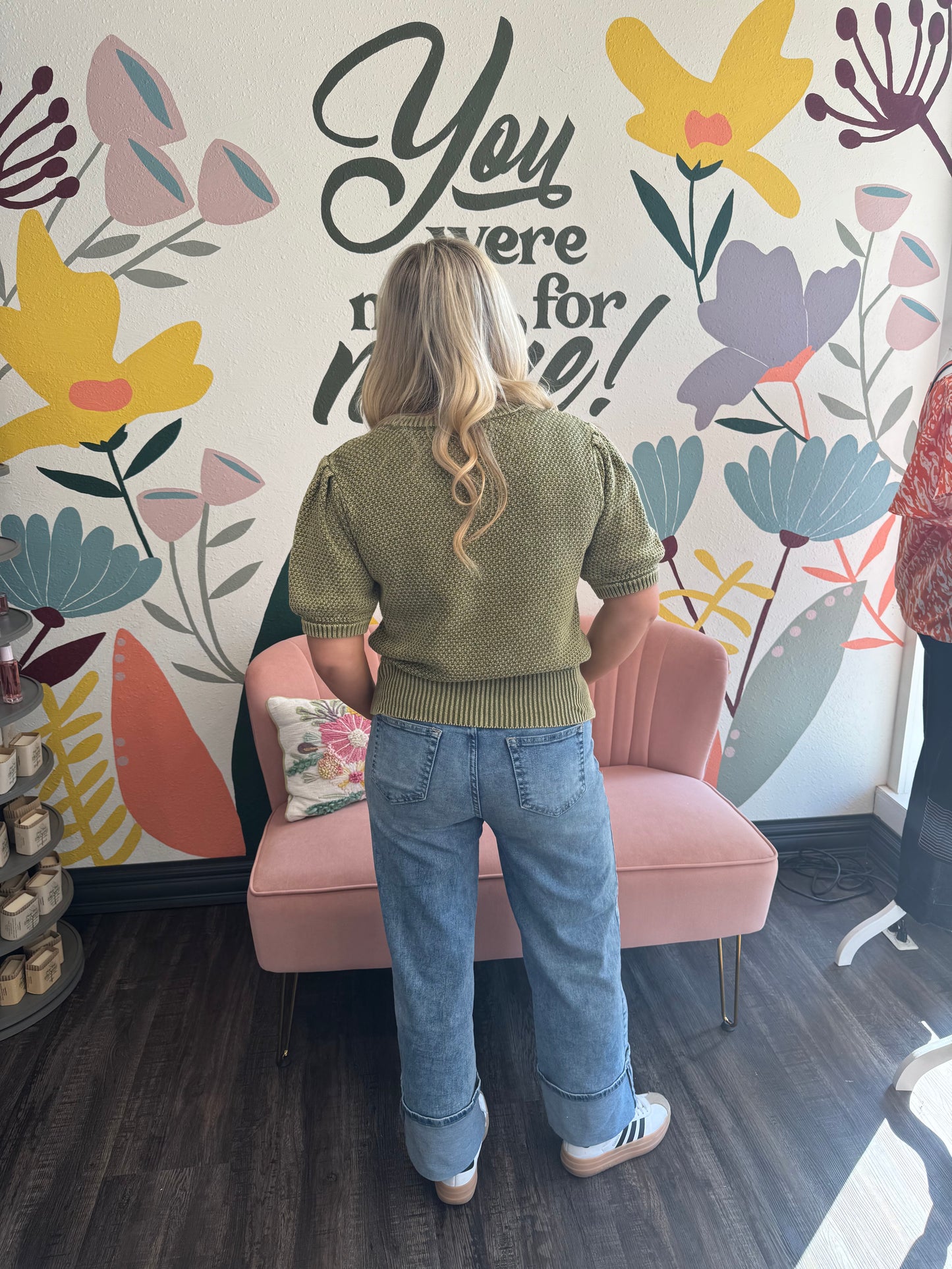 Olive Charm Sweater (117)