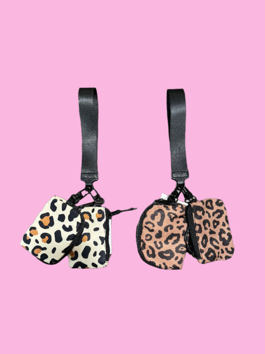 Cheetah Wristlet Pouch