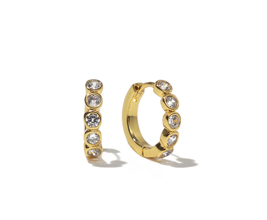 Shiny Diamond Huggies