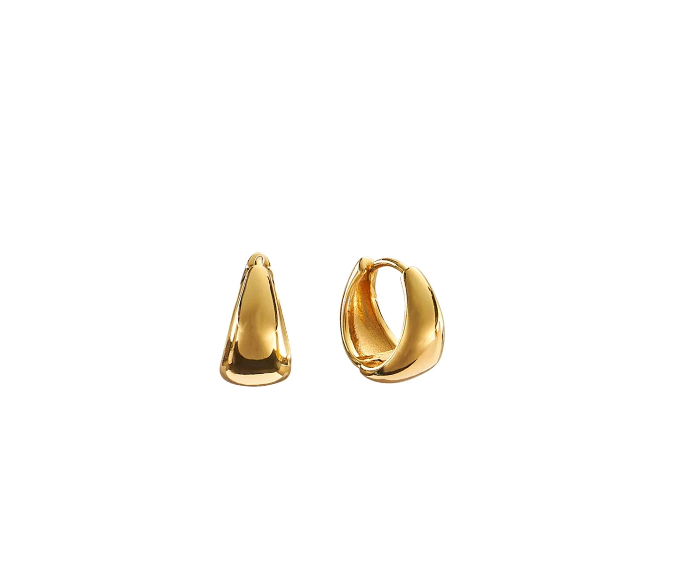 13mm Gold Hoops