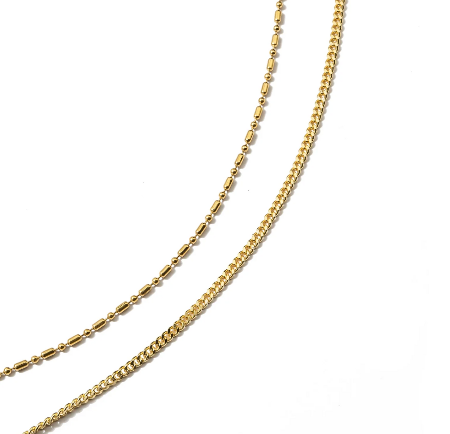 Double Barrel Necklace