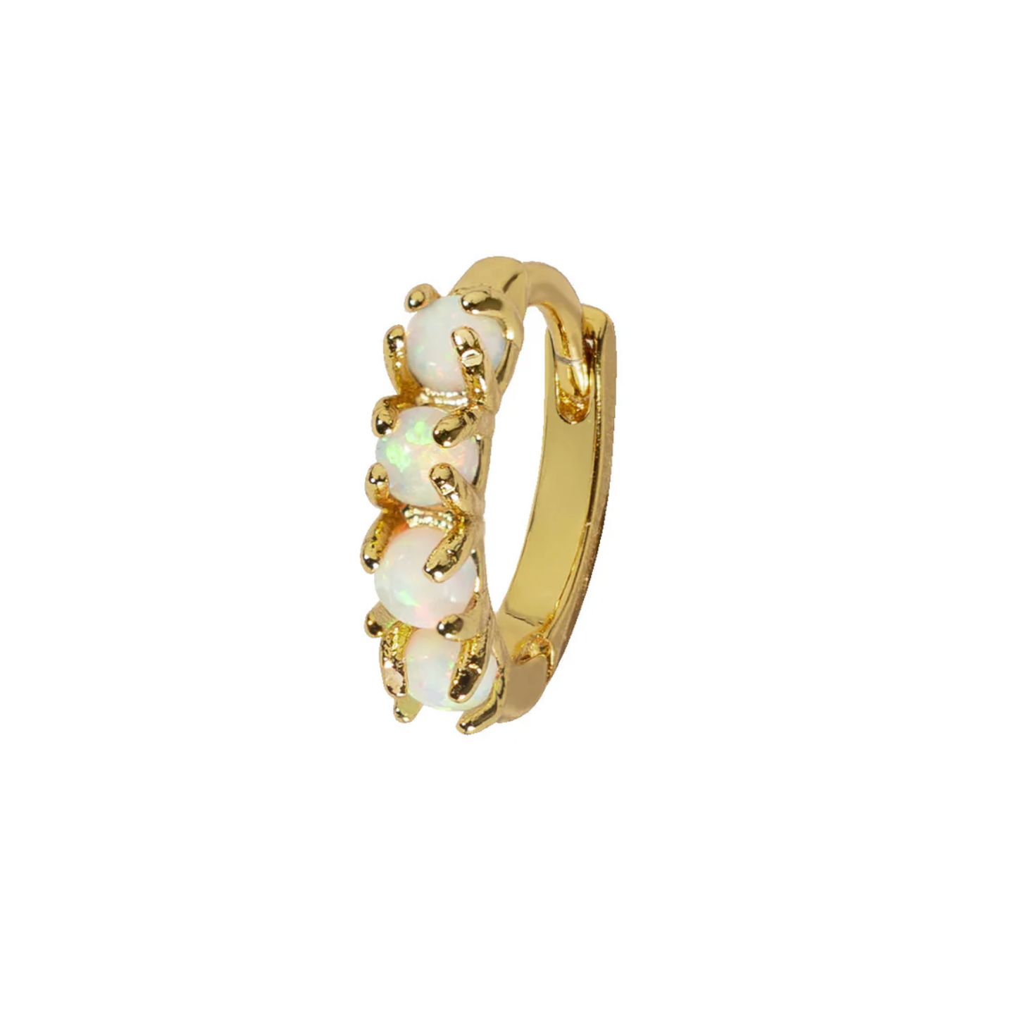 Opal Gold Huggies