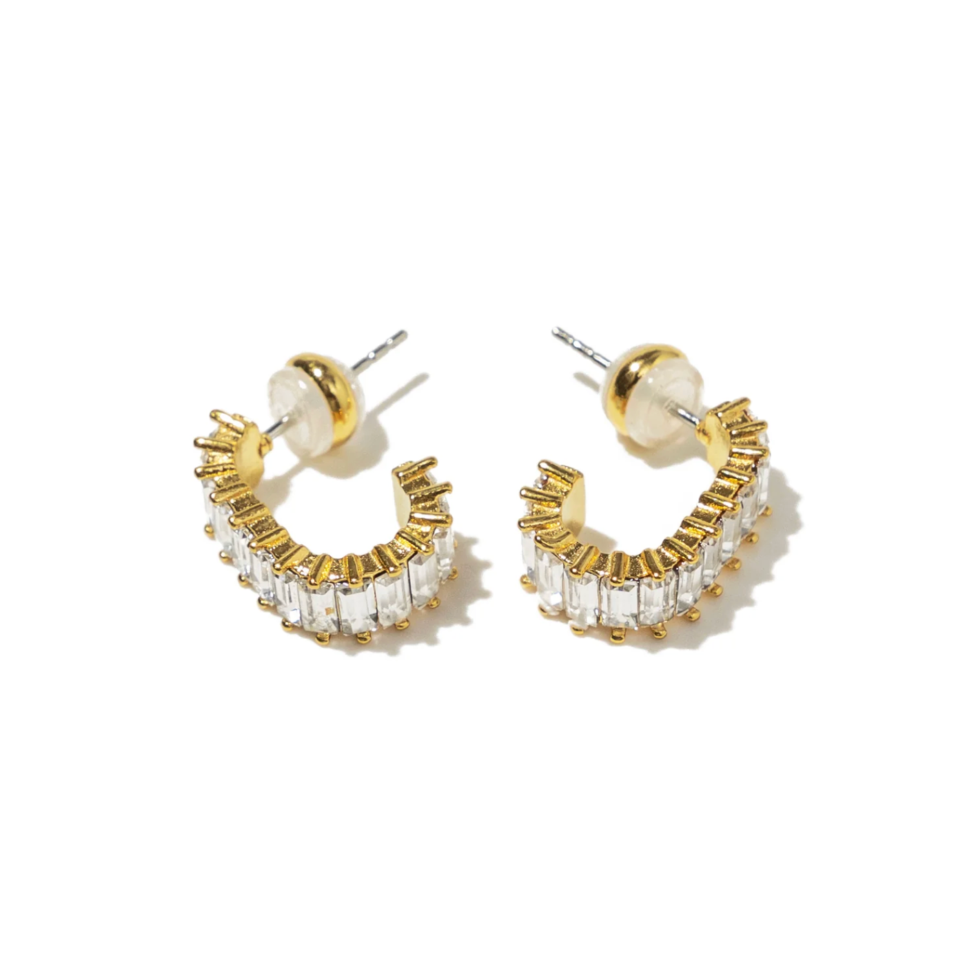 Squared Diamond Hoops