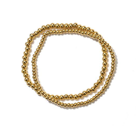 Dainty Double gold bracelet