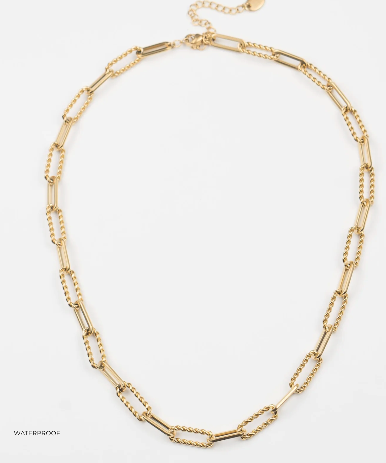 Twisted Links Necklace