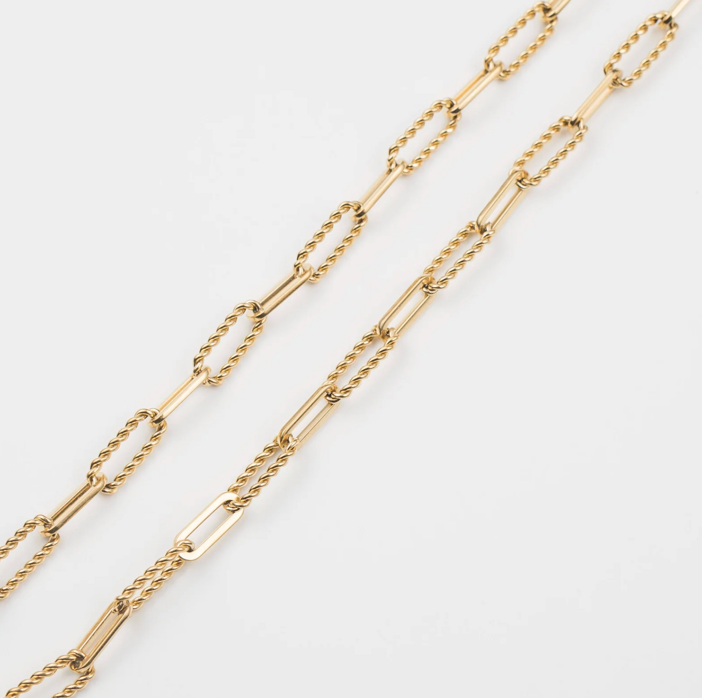 Twisted Links Necklace