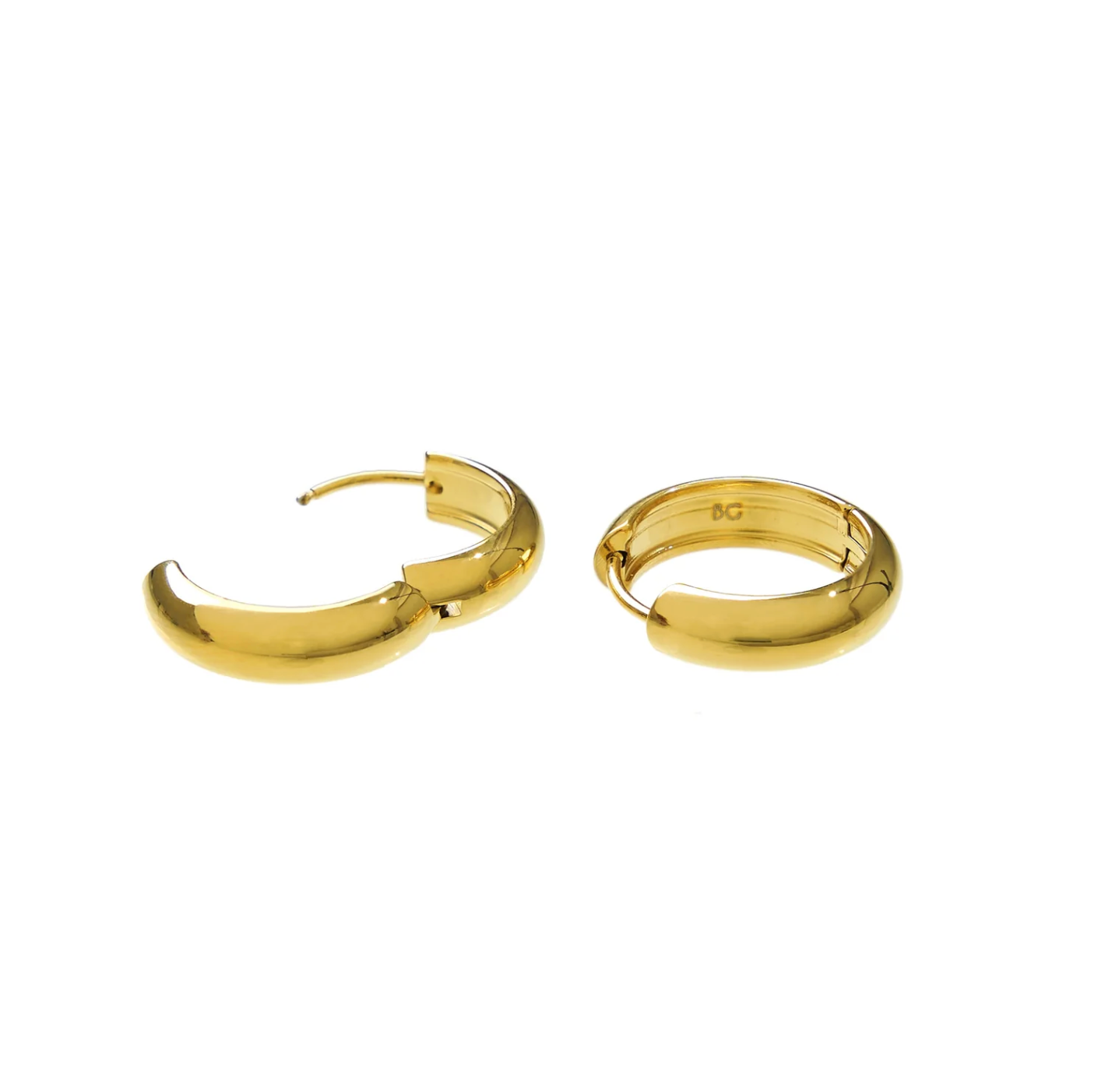Everyday Gold Hoops 19mm