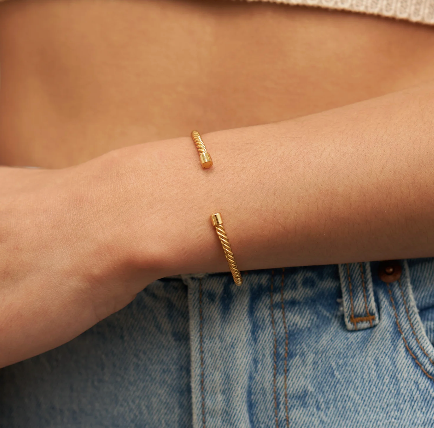 Twisted Mini Bangle