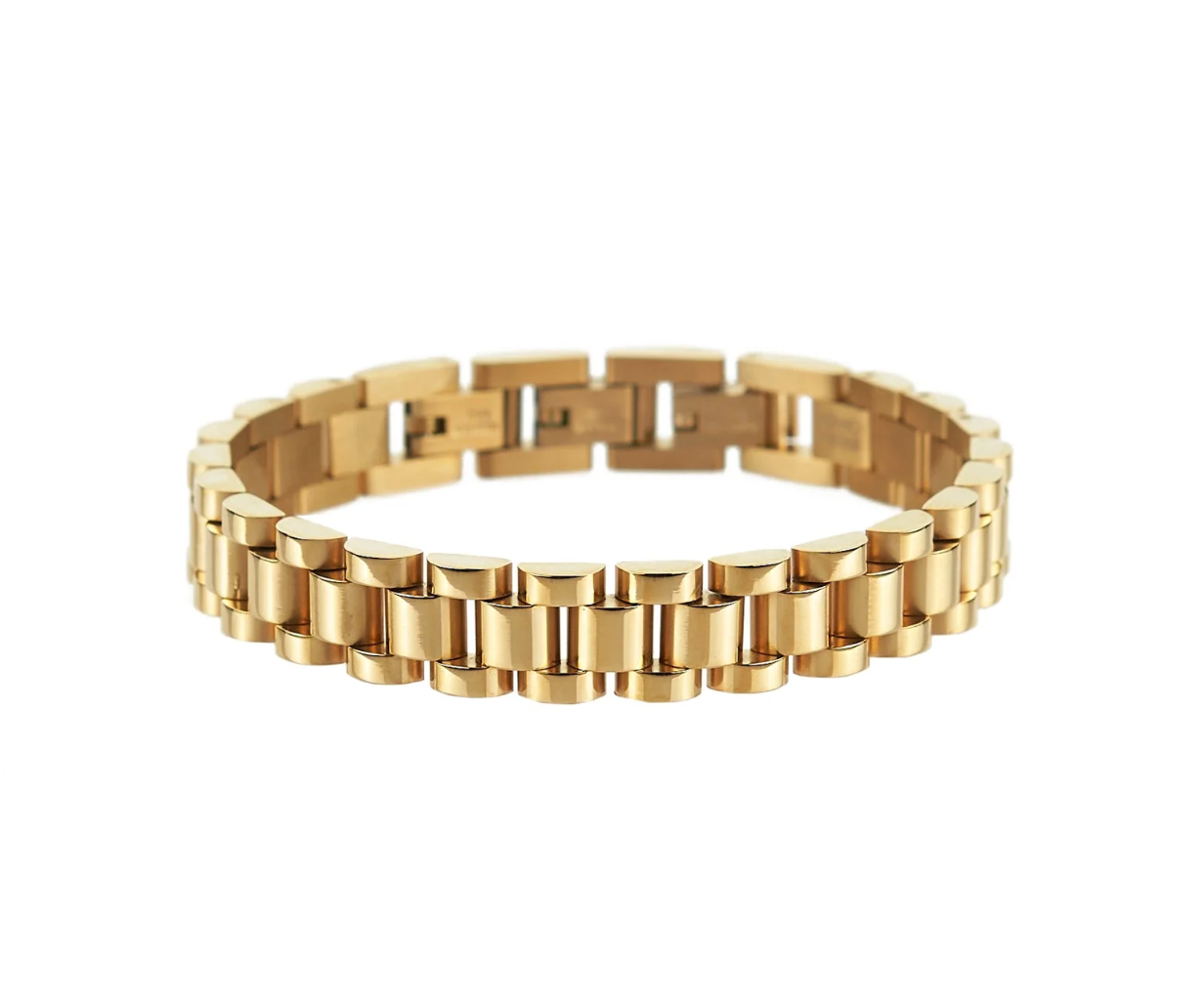 Gold Chunky Bracelet Waterproof